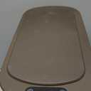 Cesun Bathroom Trash Can with Lid, 5 Gallon Motion Sensor Trash Can, Small Automatic Garbage Can, Touchless Smart Plastic Slim Wastebasket for Bedroom, Office, rv, Living Room, Brown