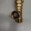 RecPro 90 Degree Water Faucet - Provides Extra Outside Water Source by Connecting to Your RV's Fresh Water Inlet. Brass Construction