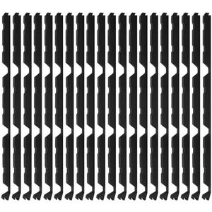 Sthovd 12 in Outside Classic Rib Profile Foam Closure Strips for Metal Roofing Panels Outside Roof Closure Strips Metal Roof Foam 3 FT Long (20 Pieces)