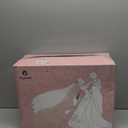 DaYammi 350Pcs Gold Glitter Dinnerware Set 50 Guest for Party Gold Plates Disposable - 50 Dinner Plate,50 Dessert Plate,50 Per Rolled Napkins with Gold Cutlery,50 Plastic Cups 9 OZ for Party Wedding