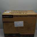 SHAWTY Retractable Garden Hose Reel 100FT 1/2" - 4-Layer Hose with Metal Bracket, Auto-Lock Slow Retraction, Outdoor Water Hose Reel for Yard & Garden - Nozzle Included (Green, 1/2" 100ft) (1/2" 100ft, Green)