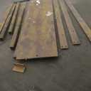 47" Farmhouse Wood Entryway Table Narrow Console Table with Storage Behind Couch Sofa Table with Shelves Entry Way Table with Open Storage, Easy Assembly