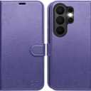 OCASE Compatible with Samsung Galaxy S26 Ultra Wallet Case, PU Leather Flip Folio Case with Card Holders RFID Blocking Kickstand [Shockproof TPU Inner Shell] Protective Phone Cover 2026, Purple