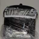 Broom with Dustpan Combo Set 54 Long Handle Household Dust Pan for Home Office Kitchen Cleaning Black & Grey