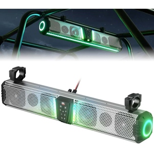 Kemimoto Midnight S80 32" Aluminum 6-Speaker RGB Silver Soundbar Kemimoto Midnight S80 32" Aluminum 6-Speaker RGB Silver Soundbar