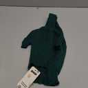 Dog Sweaters for Small Medium Large Dog, Classic Turtleneck Pet Clothes Warm Thermal Doggy Winter Coat, Thick Double Knitting Collar Pullover Cold Weather Puppy Jacket for Indoor & Outdoor Wear (Dark Green)