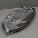 Rustic Wooden Serving Tray with Legs, Oval Decorative Display Platter for Fruits, Drinks (Brown)