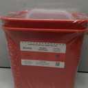 Alcedo Sharps Container for Home Use 2 Gallon (2-Pack) Biohazard Needle and Syringe Disposal Professional Medical Grade