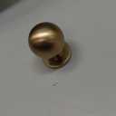 9BUILD 10 Pack 1.2 Inch Champagne Bronze Cabinet Knobs Kitchen Cabinet Knobs Champagne Drawer Knobs Round Dresser Knobs Kitchen Knobs for Cabinets Knobs for Cabinets and Drawers