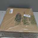 DEDC Auto Lock Snow Tire Chains, 50s Quick Easy, Enhanced Manganese Steel Alloy Endurance Life 650 Mi, Icy and Snowy Road Tire Traction for Car SUV 235 245 255 265 275 Set of 2 (LS1521)