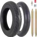 14x3.0 E-Bike Tire Set - 14x3 Bike Tire Tube with Angled Valve for Folding E-Bike, Folding Bicycle, Electric Tricycle - with Wide Range of Practical Accessories - 1/2 Pack