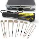 Magnetic Induction Heater Bolt Removal - 1200W 110V Heat Induction Tool with 8 - Coil and Box Case for Rusty Screw Removal