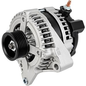 SCITOO Alternator Fits for Toyota for Tundra 4.7L 2004-2009 11153 12V 250Amp CW 6-Groove Pulley 11153R 11153 27060-0F060 104210-3680 27060-0F080 104210-5110 90295633 27060-0F040 27060-50300