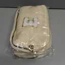 3 x 2025 Graduation Gifts for Her Women Girls,Personalized Belt Bag Waist Packs Trendy Fanny Pack Crossbody Bags,Initial White A,Cream Bag