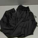 ALCEA ROSEA Women's Silky Satin Cowl Neck Backless Maxi Dress Elegant Tie Long Slip for Evening Party Wedding Guest Cocktail (Black), XL