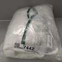 Velvet Couch Cover, Washable Sectional Sofa Cover, Anti Slip Sofa Slipcovers for 3 Cushion Couch Sofa L Shaped Recliner, Furniture Protector Covers for Pets Kids(White, Only 1 PCS)