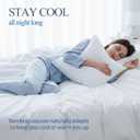 3 Piece Full Size Duvet Cover Set, 1 Bamboo Comforter Cover 82"x90" with 2 Pillow Shams 20"x26", Moisture-Wicking Silky Soft Texture, Breathable Soft Comfy White