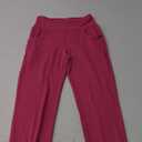 Womens High Waist Skinny Pants Pull-On Trousers Stretchy Office Pants with Tummy Control Butt Lifting and Pockets S/M, Hot Pink 