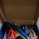 Gym1 6-Piece Doorway Gym Indoor Playground - 6-Piece, Blue - Indoor Playset with Sensory Swing, Pull-Up Bar & Rings, Trapeze, Ladder & Knotted Rope