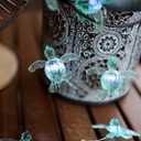 JASHIKA Beach Theme -Cute Green Sea Turtle String Lights- Ocean Fairy Decorative Lights- 10ft 30 LEDs -USB Powered -Multi-Function- Remote Control-Christmas -House Party- Bathroom -Baby Shower Decor