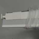 SUNOFF Cordless No Drill Blackout Cellular Shades, 57" W x 48" H, White