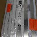 Rayogale 32 Inch Rechargeable Battery Operated Wall Sconce Set of Two, Cordless 3000K/4500K/6000K Dimmable Timer, Remote Touch Control USB-C Charging 360° Rotation for Living Room Sand Nickel