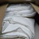 COHOME King Size Cooling Comforter, All-Season Quilted Down Alternative Duvet Insert, Luxury Hotel Breathable GentleSoft Comforter with Anti-Clump Tech & 8 Tab - Reversible - White 92 x 102 inches