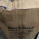 Rockland Melbourne Hardside Expandable Spinner Wheel Luggage, Checked Large 28", Charcoal