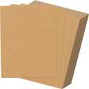 HORLIMER 100 Pack 8.5x11 Chipboard Sheets, Kraft Cardboard for Shipping, Scrapbooking, DIY Crafts