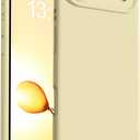 OTOFLY Magnetic for iPhone 17 Air Case,Compatible with Magsafe,Classic Liquid Silicone Mobile Phone Case,Integrated Camera Control Button,Anti-Scratch Microfiber Lining, Yellow