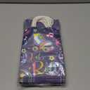 Geyoga 24 Pcs Glow in the Dark Gift Bags Glow Party Favor Supplies Neon Birthday Supplies Mini Goodie Candy Tote Bag with Handles for Neon Birthday Party Decorations(Roller Skate)