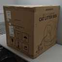 Meowant Self Cleaning Litter Box, Automatic Litter Box Self Cleaning with APP Control, 75L Extra Large Open Low Entry Smart Cats Litter Boxs for Multi-Cat Compatible Senior Cats Large Cats