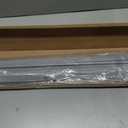 UNISHADES No Drill Blinds for Windows 1" Vinyl L-Shaped Slats Cordless Mini Blinds for Home, for Window Size 36" W × 48" H Grey