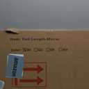 LadyNow Floor Mirror, 58"×18" Full Length Mirror with Stand for Bedroom Living Room, Black