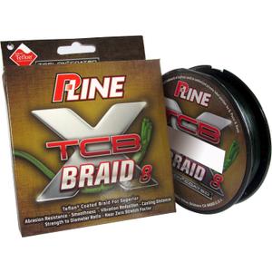 P-Line TCB 8 Carrier 300-Yard Braided Fishing Line (Green)