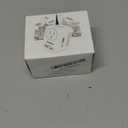 220V to 110V 20W PD Voltage Converter US to Europe International Universal Travel Adapter with 2 USB A 2 Type-C Port Worldwide Power Converters