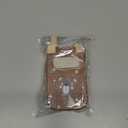 Wooden Baby Cell Phone Toy, Flip Pretend Play Phone for Toddlers - with Mirror & Functional Buttons, Enhance Fine Motor Skills, Natural Wood Toy , Ideal Gift for Kids 1 - 3