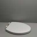 Bemis 1500EC 390 Lift-Off Wood Elongated Toilet Seat, Cotton White (Pack of 1)