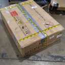 YITAHOME Vanity Desk with Lighted Strip & Charging Station, Makeup Table with 4 Drawers and Padded Stool, Mirror Not Included (White)