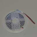 12V LED Strip Lights, 5mm Wide Ultra Narrow White 6000K 16.4ft SMD 2835 IP20 120 LEDs/M, Total 600 LEDs Rope Light Strip for Bedroom, Kitchen, Advertising Decoration