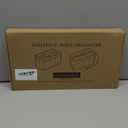 Purse Organizer Insert with Zipper Felt Bag Organizer Handbag Organizer Insert Bag in Bag Organizer with Key Chain for Tote Purse Bag Black Slender-Large