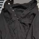 Molilove Women's Vintage Short Denim Jumpsuit Long Sleeve Button Down Jean Jumpsuit Romper with Pocket Sexy Going Out Outfits (Medium, Black)