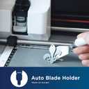 Brother ScanNCut DX Auto Blade Holder CADXHLD1, Replacement Accessory, Use with Materials Including Fabric, Felt, Vinyl and Foam