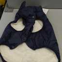 ASENKU Dog Winter Coat - Waterproof Windproof Dog Jacket, Warm Snowproof Doggie Puffer Vest for Cold Weather, Lightweight Snow Coats for  Dogs(L, Blue)