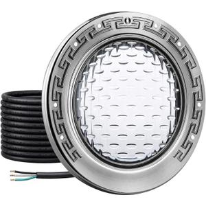 10 Inch LED Pool Light for Inground Pools, 120V 35W Ultra-Bright White
