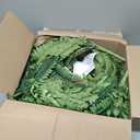 CQURE 45" Fake Ferns Artificial Plants Large,Set of 2 Artificial Boston Ferns Faux Hanging Fake Plants for Outdoors Planter Home Garden Decor,60 Branches