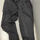 Womens Athletic Joggers Track Pants Gym Wear Workout Running Sweatpants with Pockets Travel Casual Stretch Bottoms (X-Large, Black)