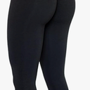 AUROLA Workout Leggings for Women Seamless Scrunch Tights Tummy Control Gym Fitness Girl Sport Active Yoga Pants, S