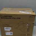 Neck Massager Pillow with Heat, Shiatsu Back and Shoulder Massage with Deep Tissue Kneading, Portable Cervical Traction Device for Full Body Muscle Pain Relief, Gift for Women Men (Black)