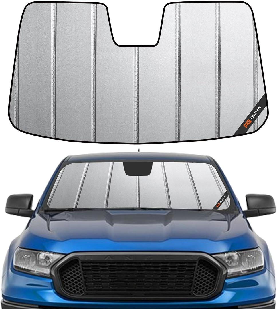Pigenius Windshield Sunshade for Ford Ranger 2019-2023 - Safeguard